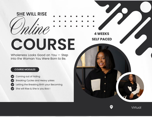 She Will Rise: A 4-Week Healing Journey from Hopelessness to Wholeness in Christ